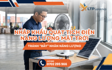 Thủ Tục Nhập Khẩu Quạt Tích Điện Năng Lượng Mặt Trời: Tránh Bẫy Nhãn Năng Lượng