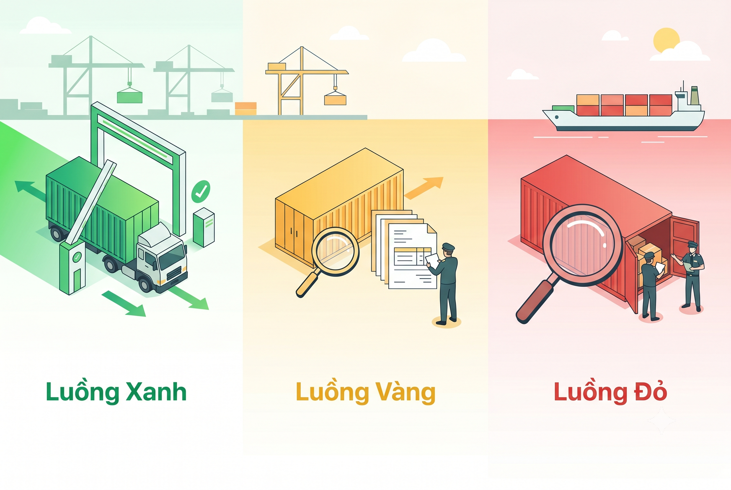phân luồng hải quan